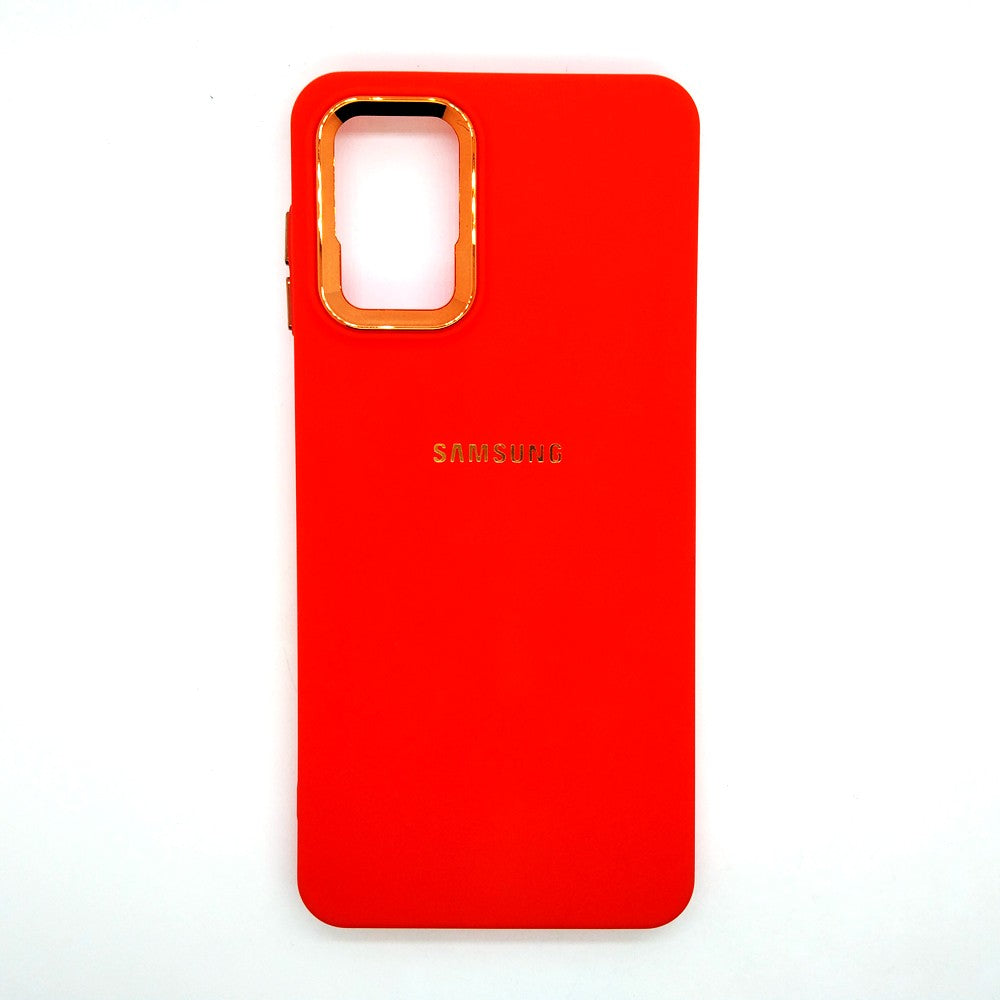 Gold Camera Protection Back Cover for Samsung A12