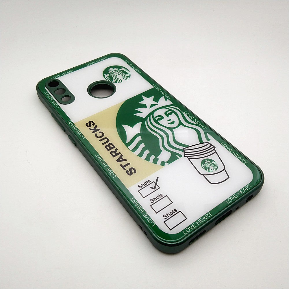 Starbucks Back Cover Hard Shel PC Case For Huawei Y9 2019