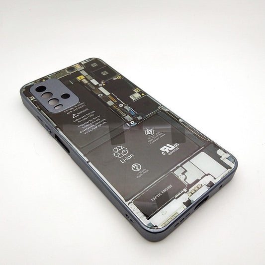 Circuit Board High Quality Hard Cover Full Camera Lens Protective Case for Redmi 9T