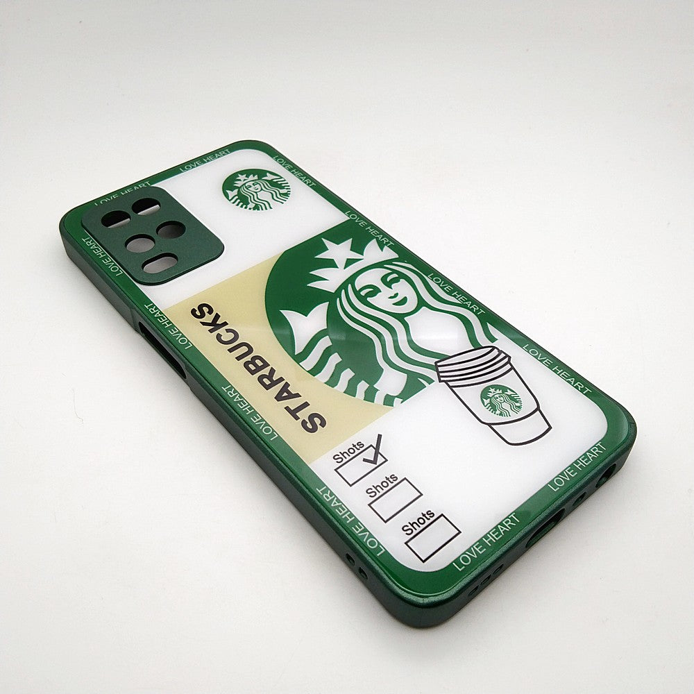 Starbucks Back Cover Hard Shel PC Case For OPPO OPPO A54 4G