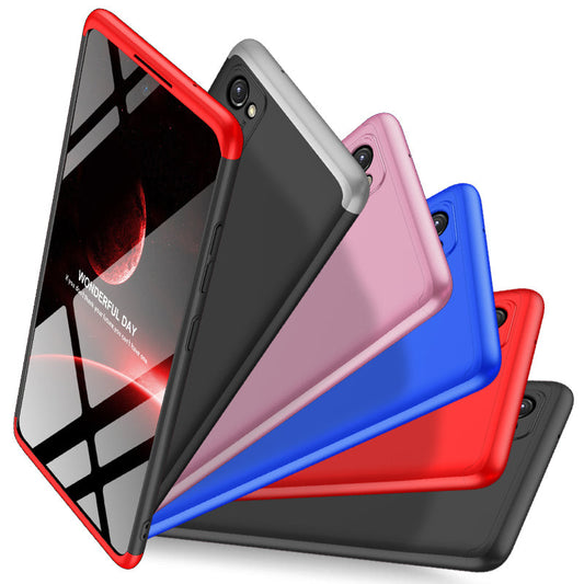 LEEKA Samsung S20 FE Full 3in1 Cover 360º Shockproof Armour Hard Matte PC Case