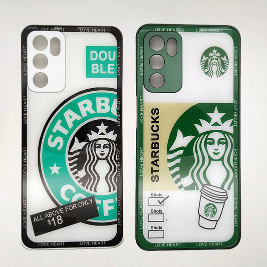 Starbucks Back Cover Hard Shel PC Case For OPPO OPPO A16