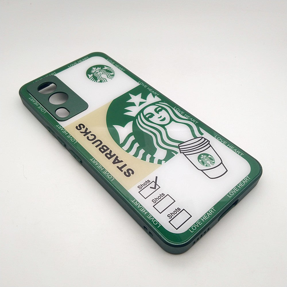 V21E Starbucks Design Back cover Case for Vivo V21E 5G