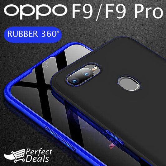Rubber 360° TPU Case for OPPO F9