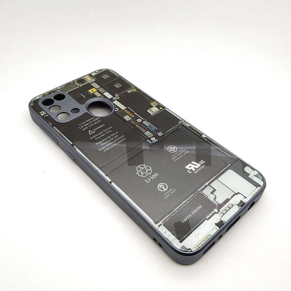 Circuit Board High Quality Hard Cover Full Camera Lens Protective Case for Samsung M31