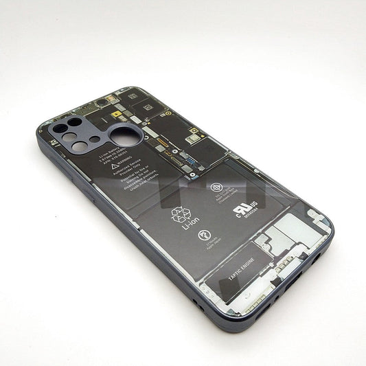 Circuit Board High Quality Hard Cover Full Camera Lens Protective Case for Samsung M31