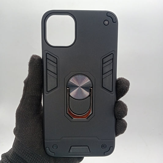 iPhone 11 Pro Max Hard Case with Ring Holder - Shockproof Slim Cover