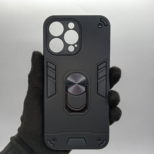 iPhone 14 Pro Max Slim Shockproof Hard Case with Ring Holder