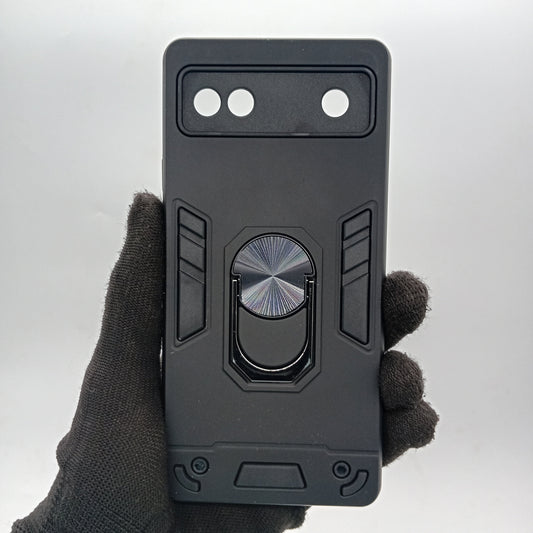 Google Pixel 6A Ring Holder Hard Shockproof Slim Case