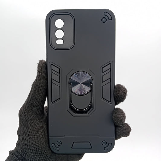Nokia C32 Hard PC Shockproof Case with Ring Holder