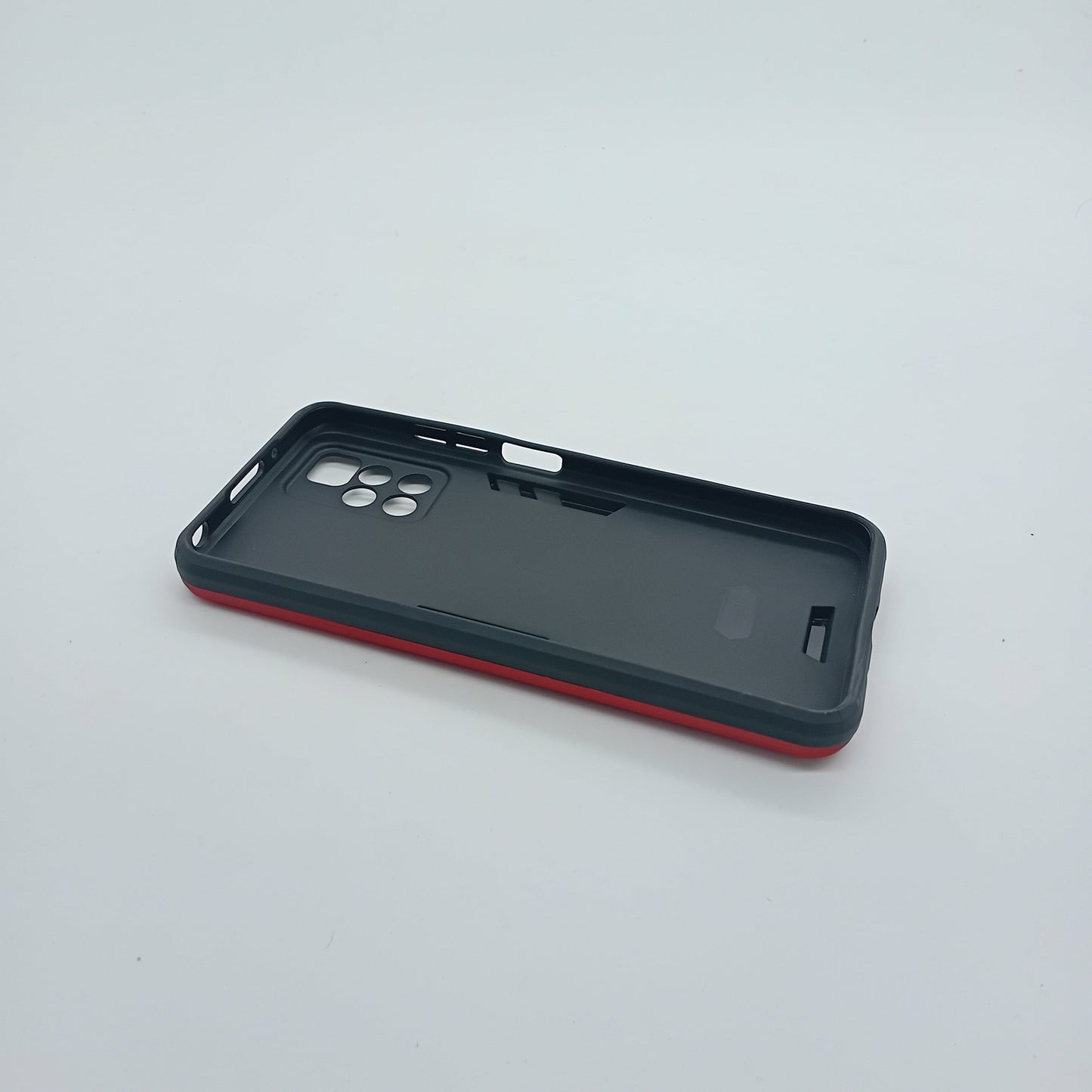 Redmi 10 Shockproof Hard PC Case with Ring Holder Kickstand