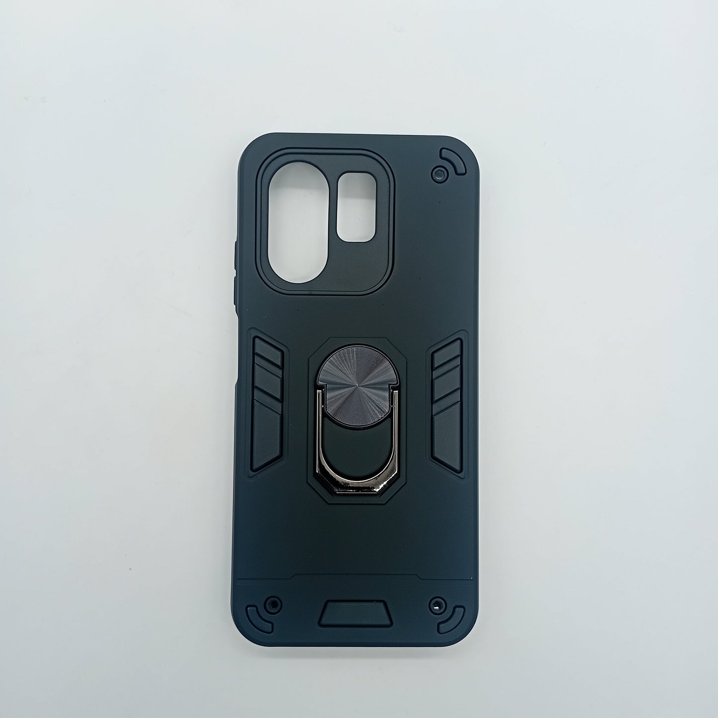 Infinix Hot 50i Hard PC Shockproof Case with Ring Holder, Slim Cover