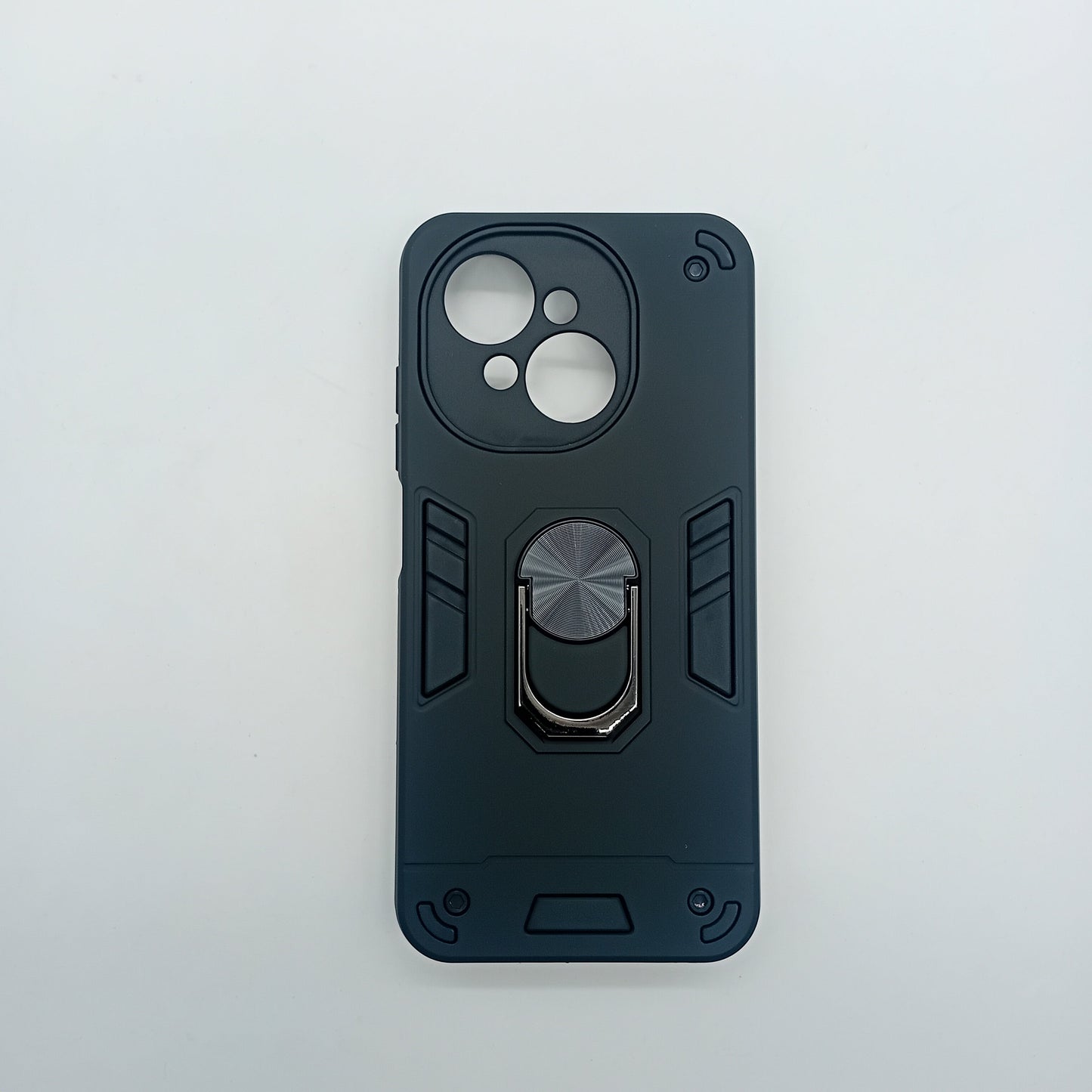 Tecno SPARK GO 2025 Hard PC Case with Ring Holder, Shockproof Slim Cover