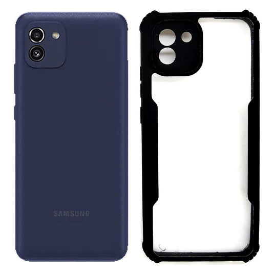 iPaky Samsung M04 Case ALY Soft Silicone TPU Bumper Cover