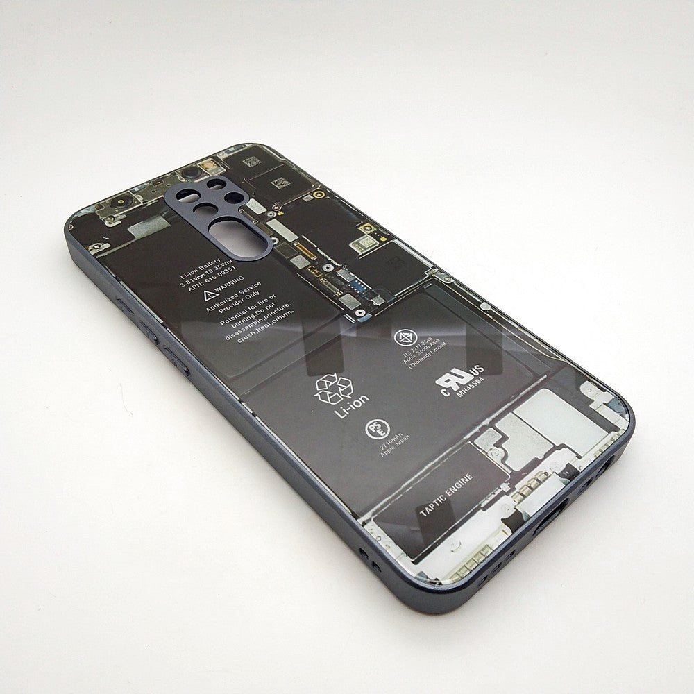 Circuit Board High Quality Hard Cover Full Camera Lens Protective Case for Redmi 9