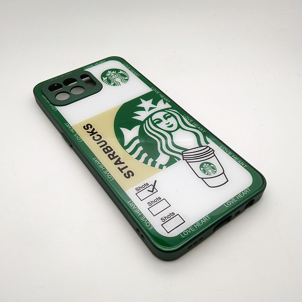 Starbucks Back Cover Hard Shel PC Case For OPPO OPPO F17 PRO