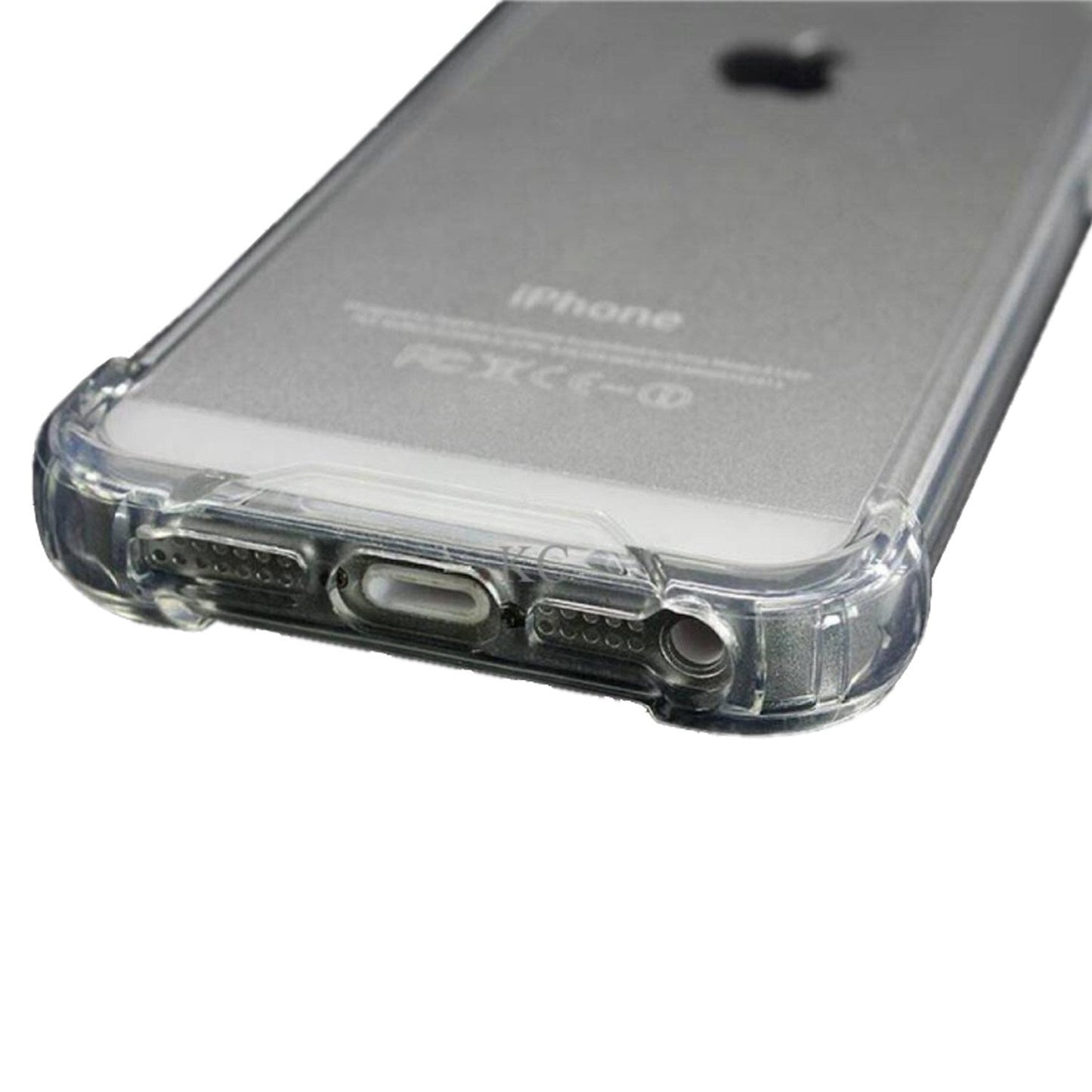 AntiShock Clear Back Cover Soft Silicone TPU Bumper case for apple iPhone 5
