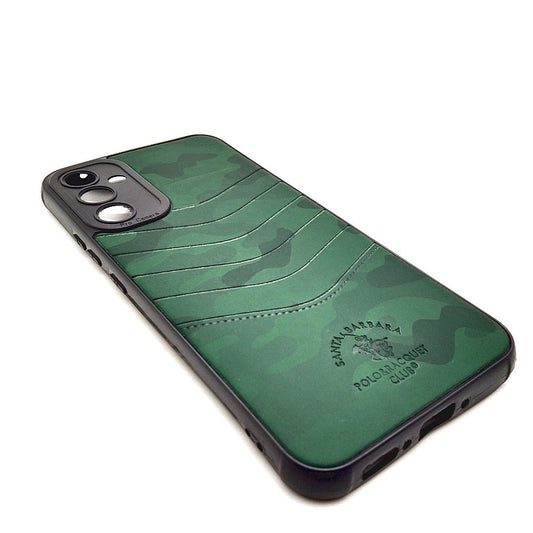 Samsung A34 5G POLO clothe texture case velvet Back Cover Green