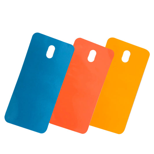 3 Pack of Glow Back easy apply Skin Sticker for Redmi 8A