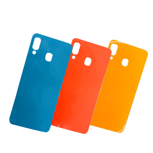 3 Pack of Glow Back easy apply Skin Sticker for Samsung A20 / A30