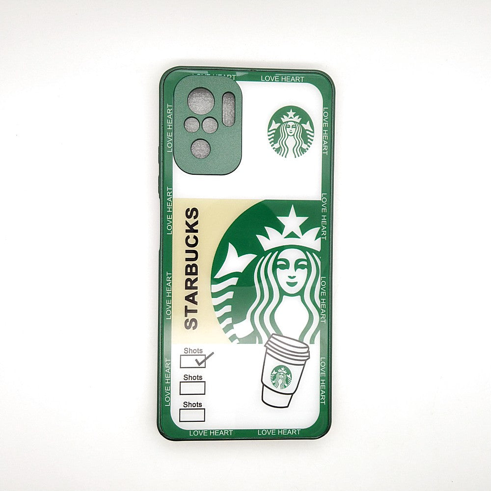 Starbucks Back Cover Hard Shel PC Case For Redmi REDMI NOTE 10s