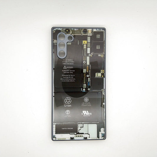Circuit Board High Quality Hard Cover Full Camera Lens Protective Case for Samsung Note 10