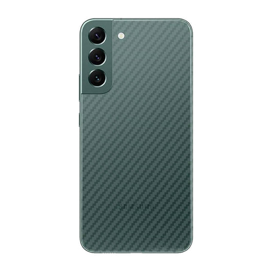 Samsung S22 carbon Back Clear Skin Sticker