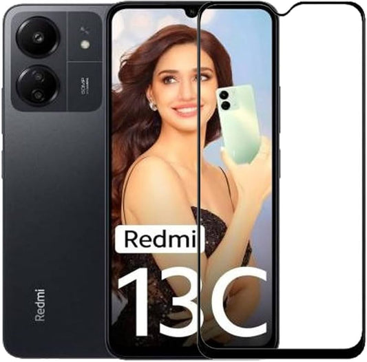Screen Protector Full Tempered Glass for Redmi 13C
