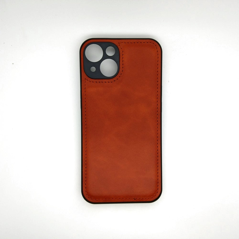Luxury Leather Case Protection Phone Case Back Cover for apple iPhone 14