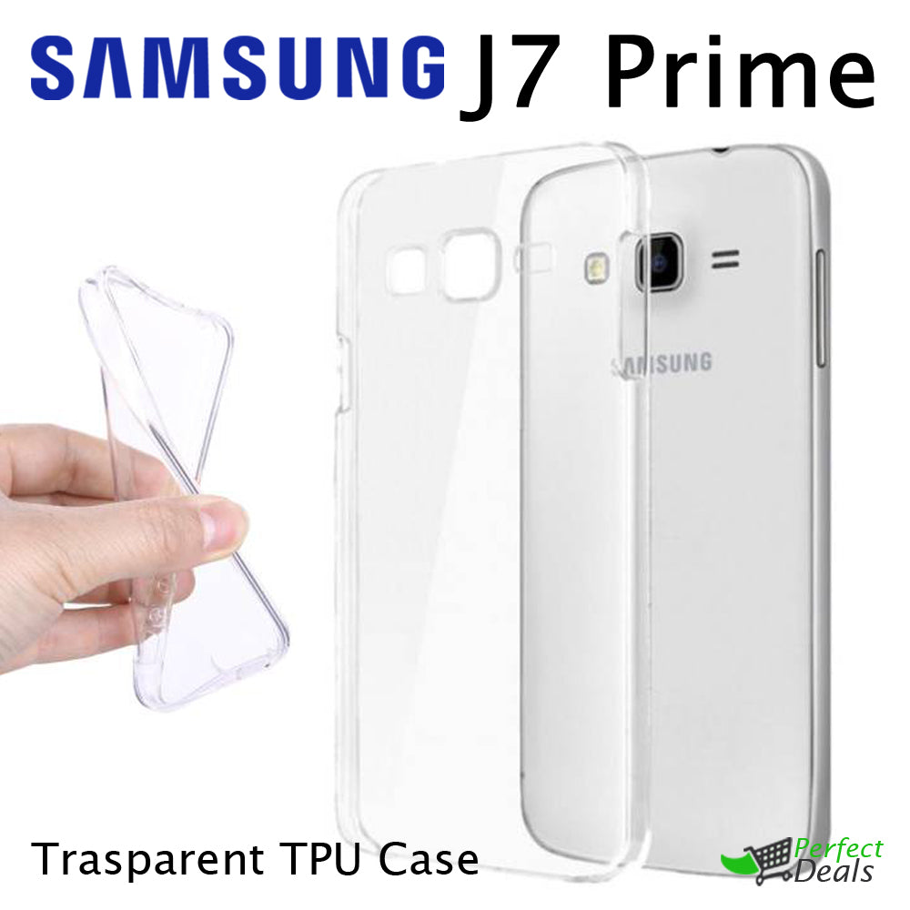 Transparent Clear Slim Case for Samsung J7 Prime