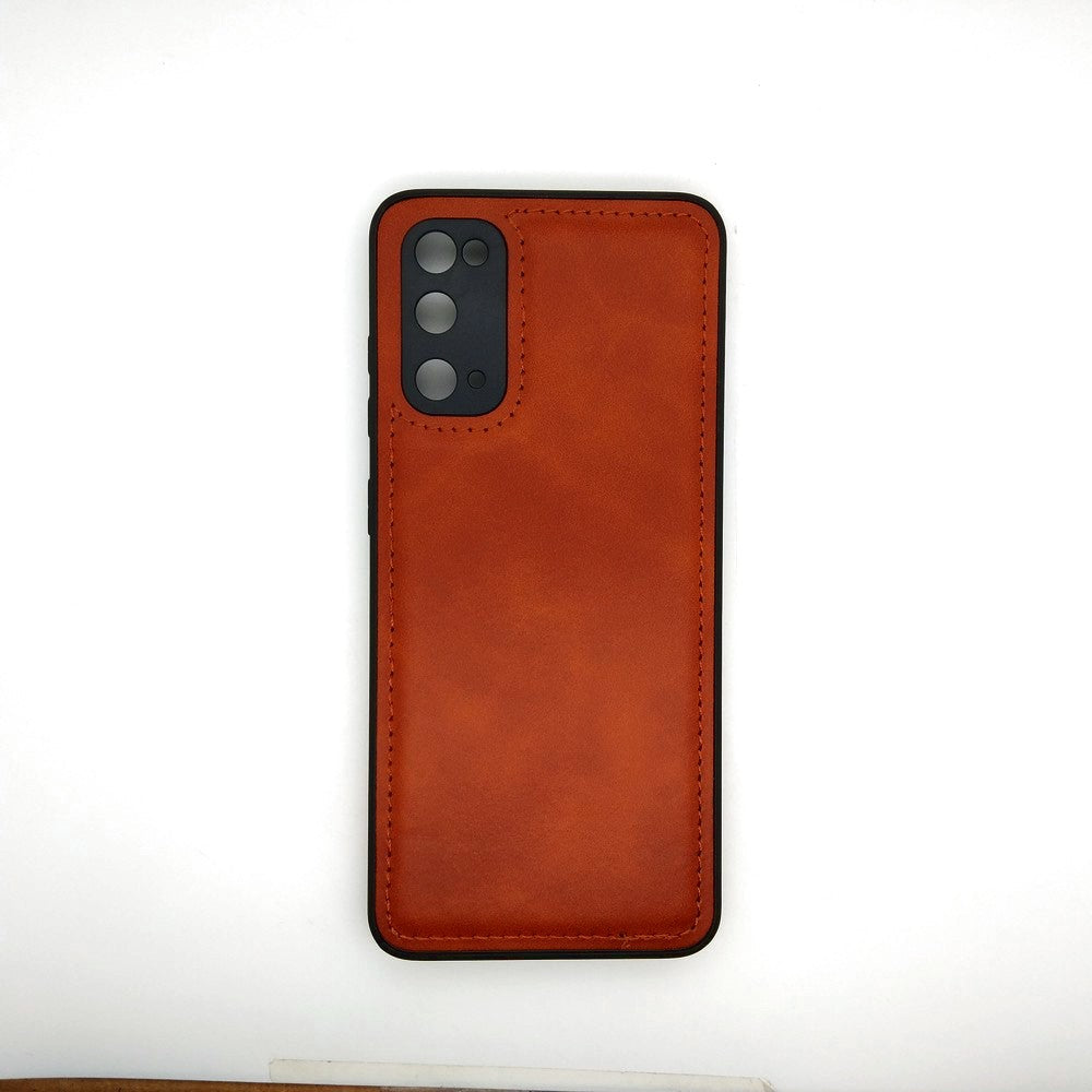 Luxury Leather Case Protection Phone Case Back Cover for Samsung S20
