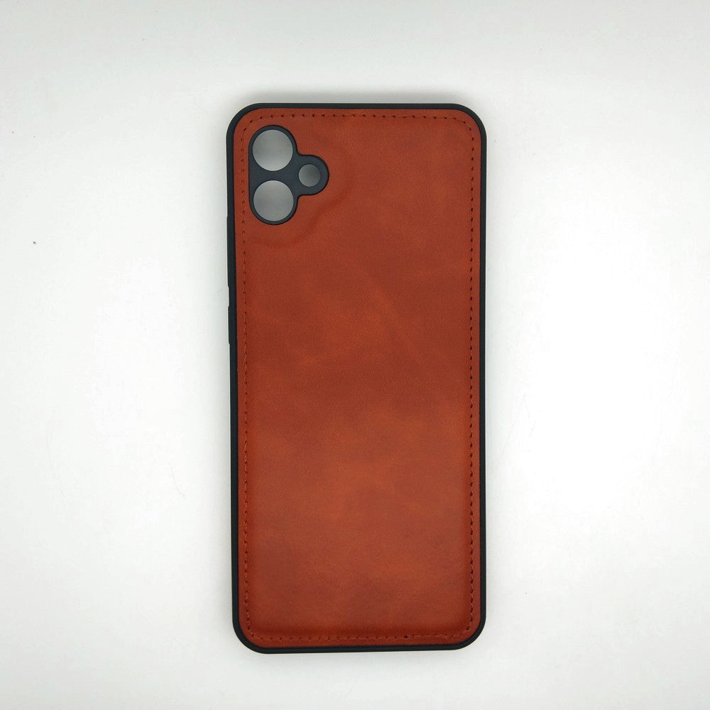 Luxury Leather Case Protection Phone Case Back Cover for Samsung A04e