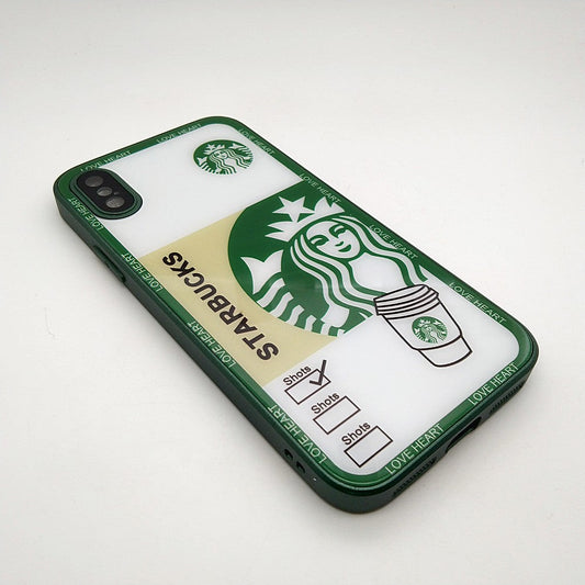 Starbucks Back Cover Hard Shel PC Case For apple iPhone X / XS