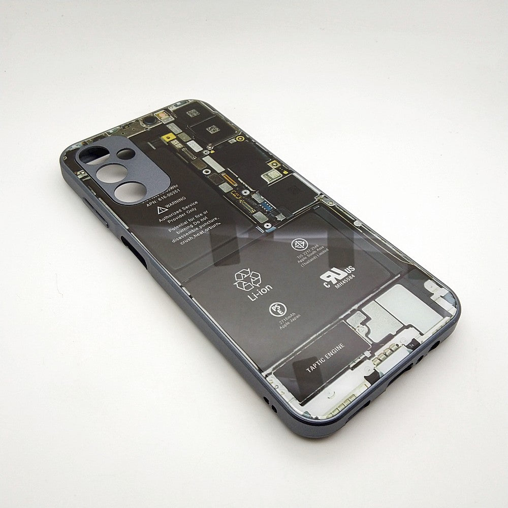 Circuit Board High Quality Hard Cover Full Camera Lens Protective Case for Samsung M14 5G