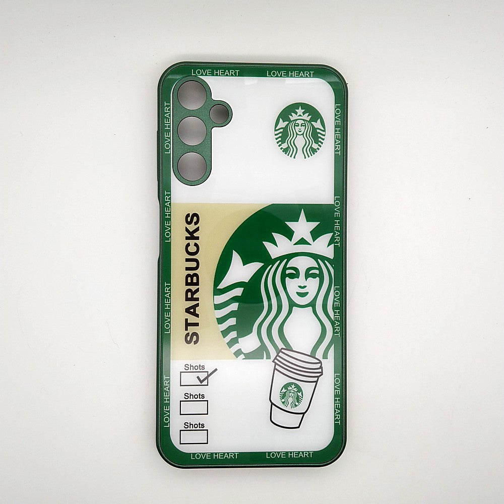 Starbucks Back Cover Hard Shel PC Case For Samsung A14