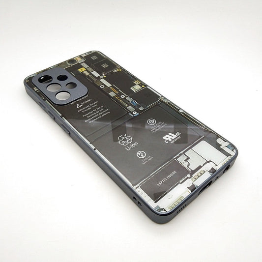Circuit Board High Quality Hard Cover Full Camera Lens Protective Case for Samsung A52 4G
