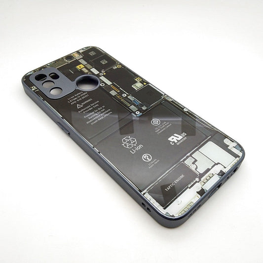 Circuit Board High Quality Hard Cover Full Camera Lens Protective Case for OPPO A53