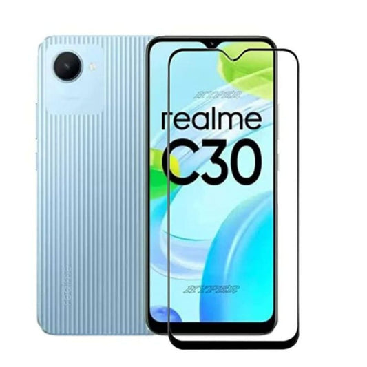 Realme C30 Screen Protector Tempered Glass