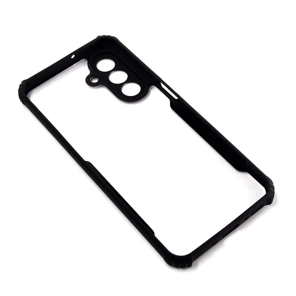 Samsung A17 case Matte Black Back Cover Soft Silicone TPU Bumper case