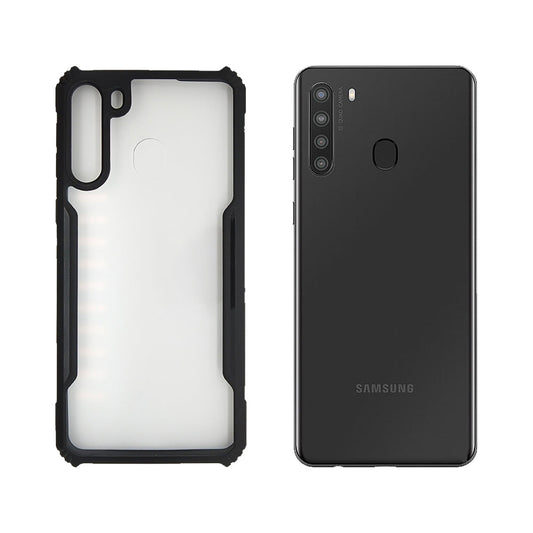 iPaky Soft Silicone TPU Bumper Case For Samsung A21