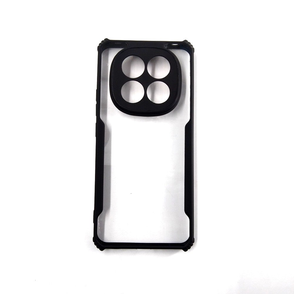 Redmi Note 14 Pro Plus case Matte Black Back Cover Soft Silicone TPU Bumper case