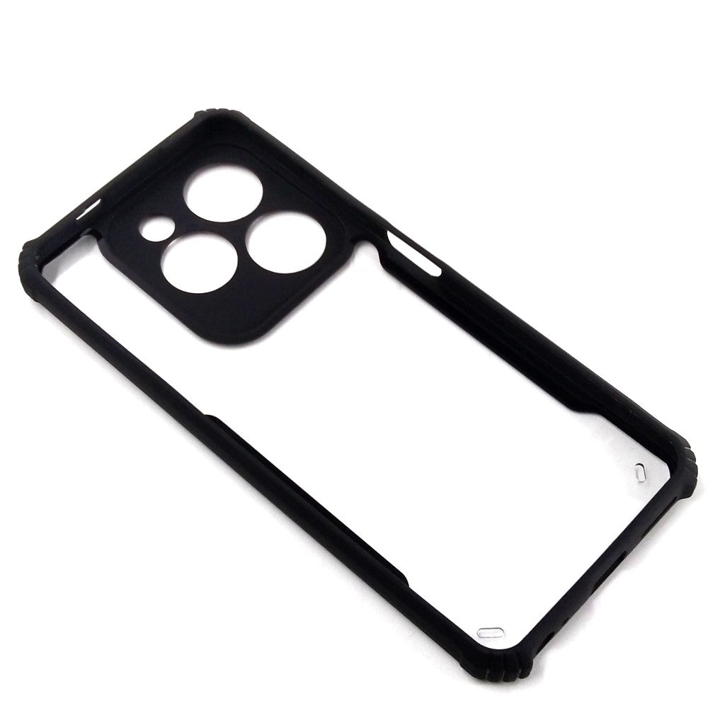 Tecno Spark Go 2024 case Matte Black Back Cover Soft Silicone TPU Bumper case