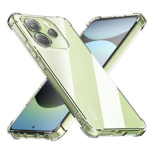 Redmi Note 14 4G Clear Anti-Shock Case Corner Protection Cover