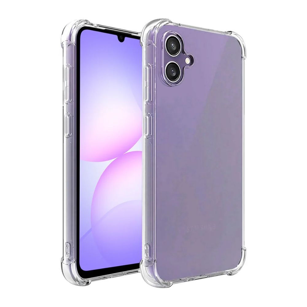 Samsung A07 Clear Anti-Shock Case Corner Drop Protection