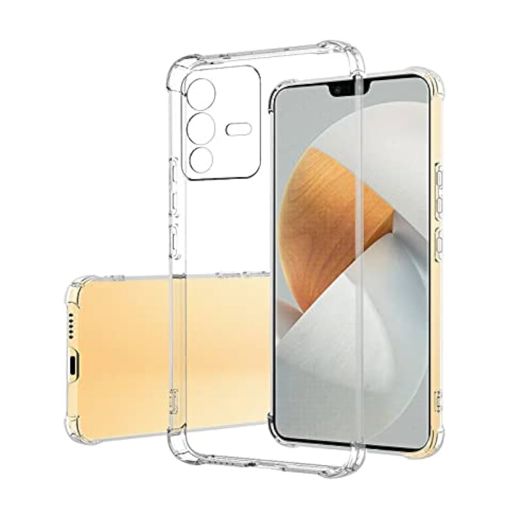 Vivo V23 Clear Anti-Shock Case Corner Protection Cover