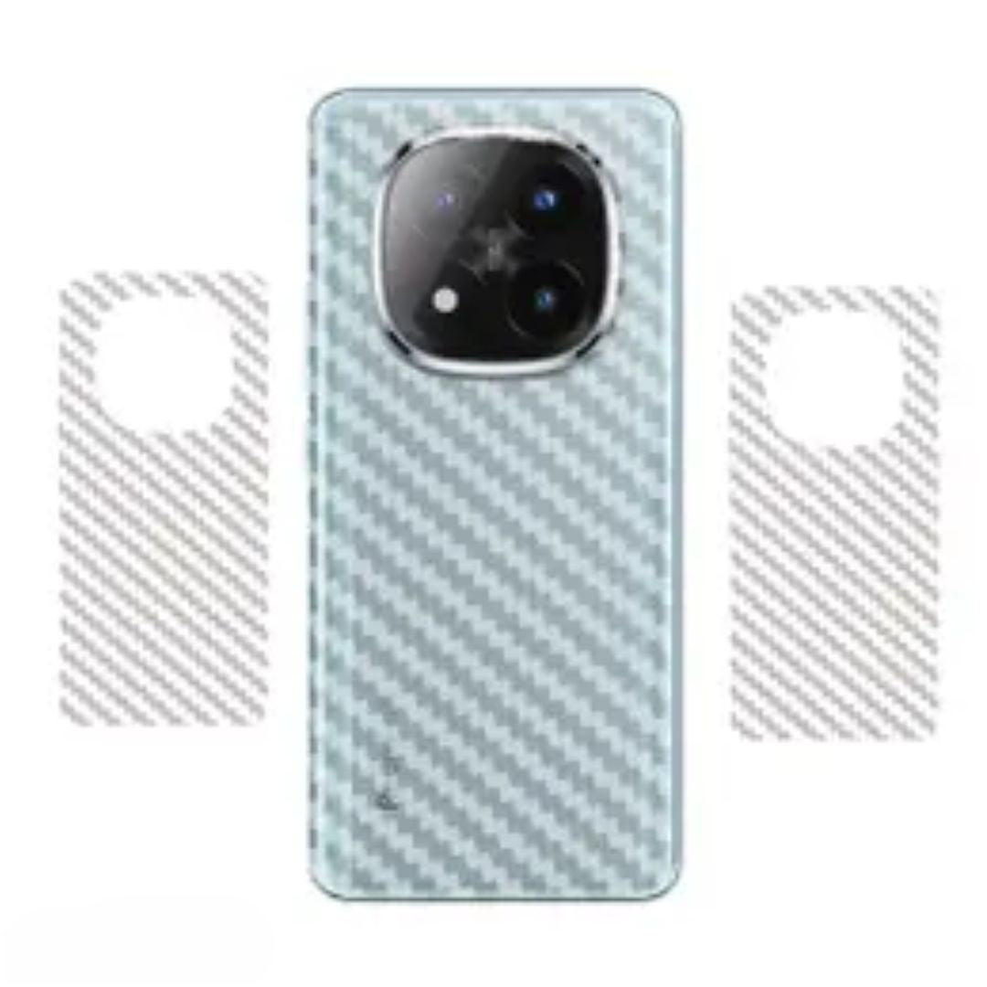 Redmi Note 14 Pro Plus Carbon Back Clear Skin Sticker