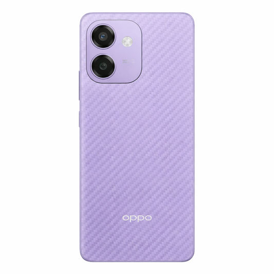 OPPO A3 Carbon Back Sticker Premium Scratch Resistant Back Skin