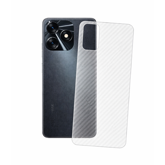 Tecno Spark 10 Pro Carbon Back Sticker Scratch Guard Matte Back Wrap