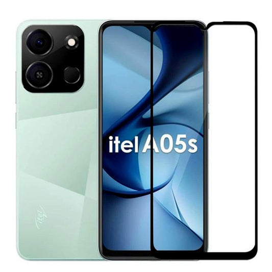 itel A05s Tempered Glass Screen Protector