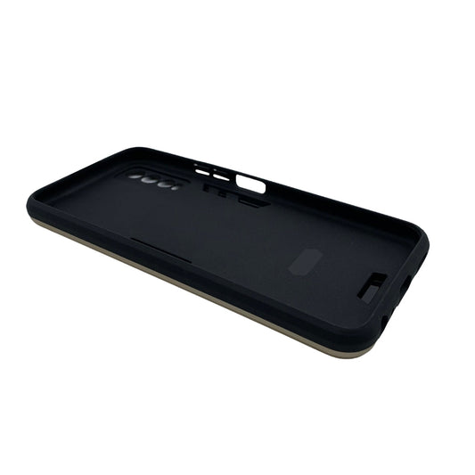 Vivo Y12s Hard PC Case with Ring Holder - Shockproof Armour Back Cover